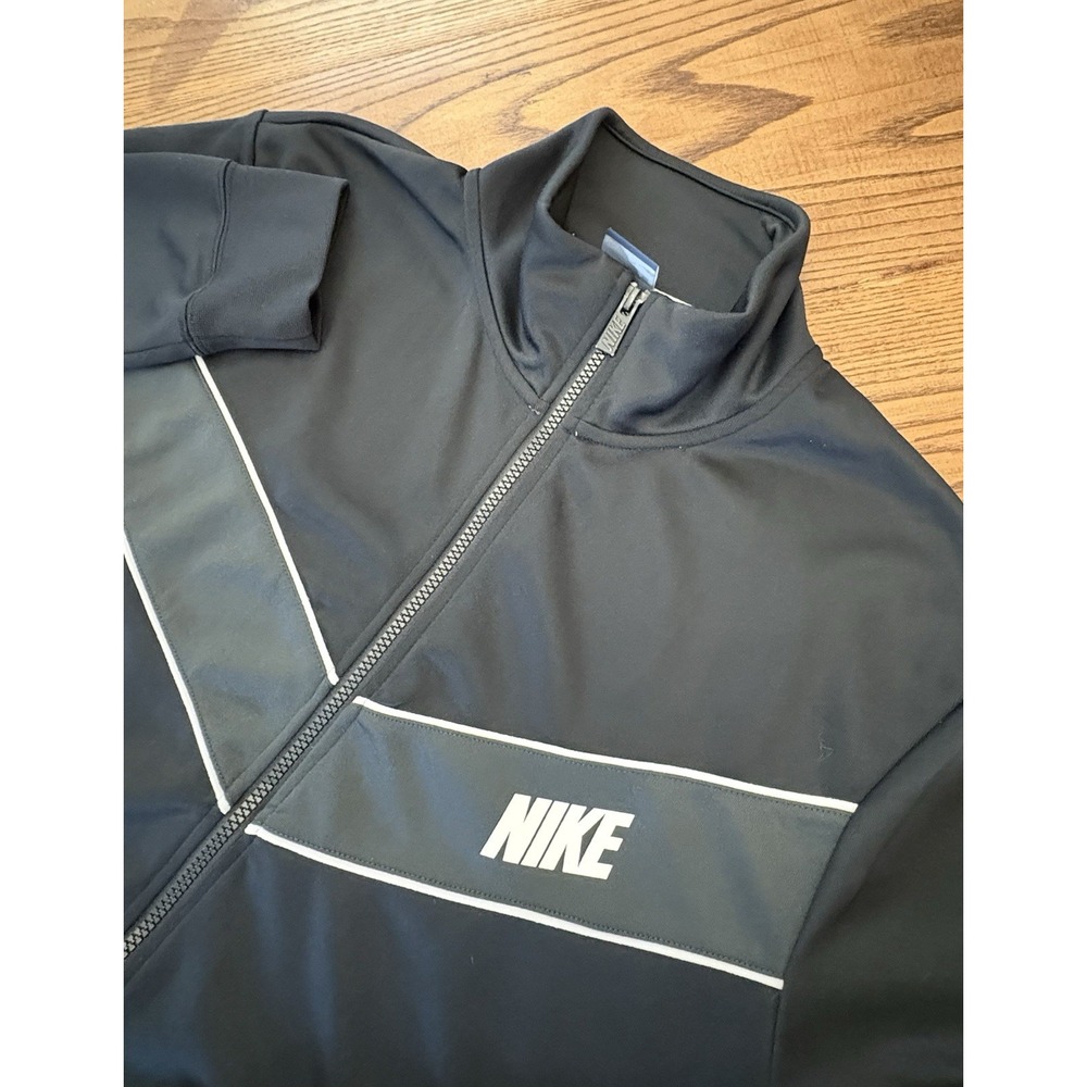 Nike Sportswear Men's XL Black Full Zip Track Jacket Lightweight